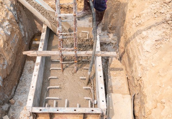 Cement Foundation Pouring in Millsboro