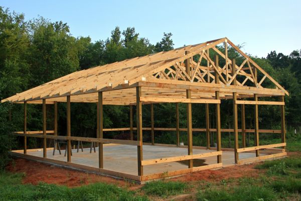 Barn Pad Installation in Millsboro