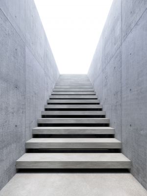 Cement Stair Installation