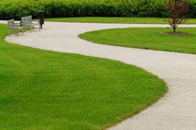 Stamped Concrete Walkway