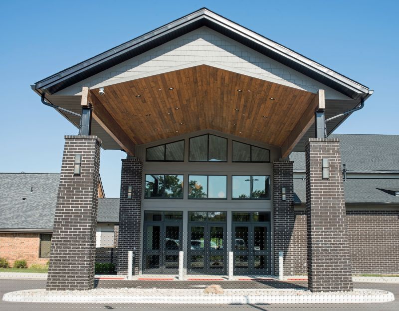 Front Entrance Construction